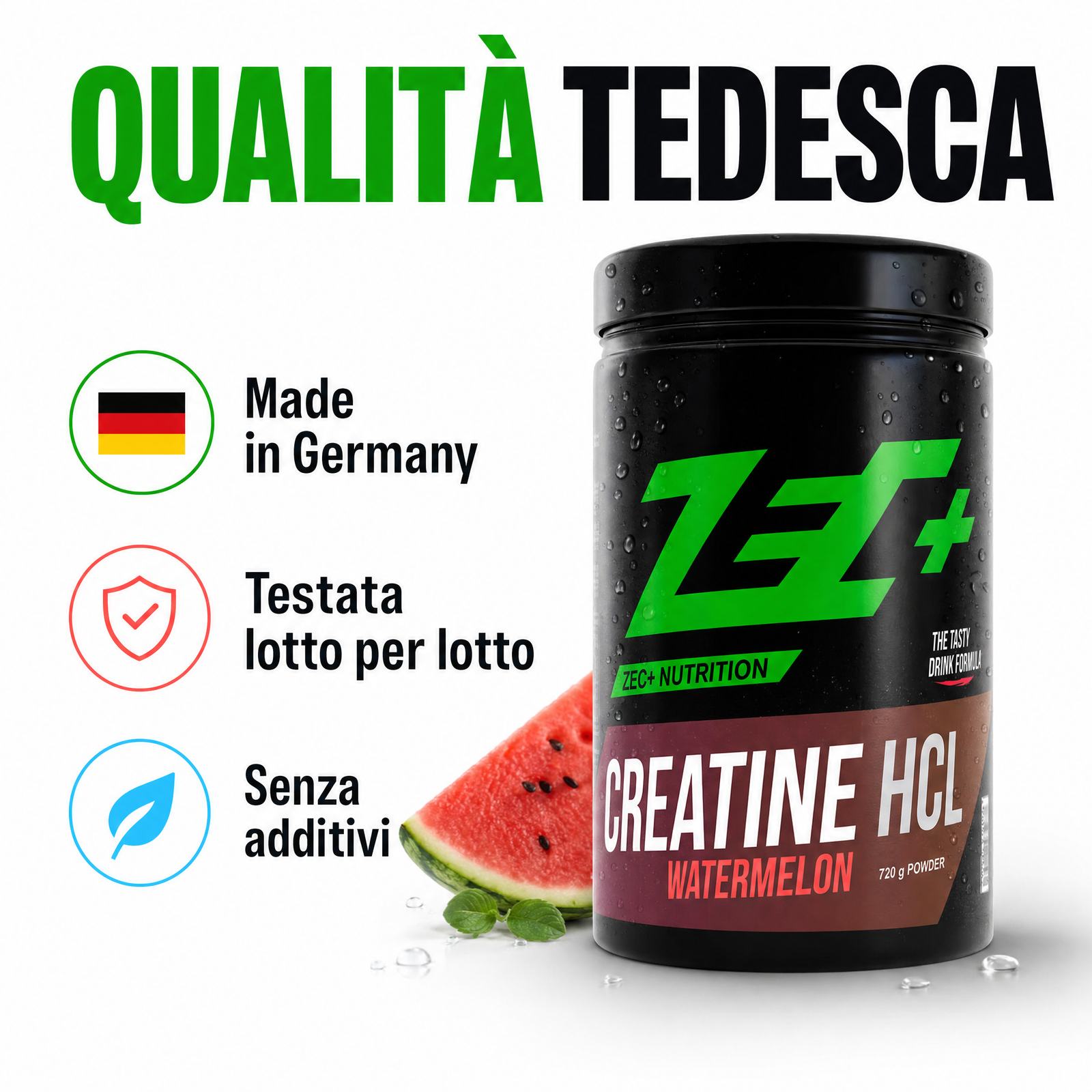 ZEC+ CREATINA HCL 720g — infografica 7