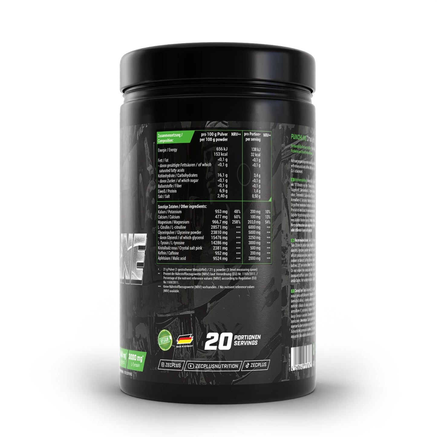 ZEC+ PUNCHLINE Booster de Pre-Entrenamiento