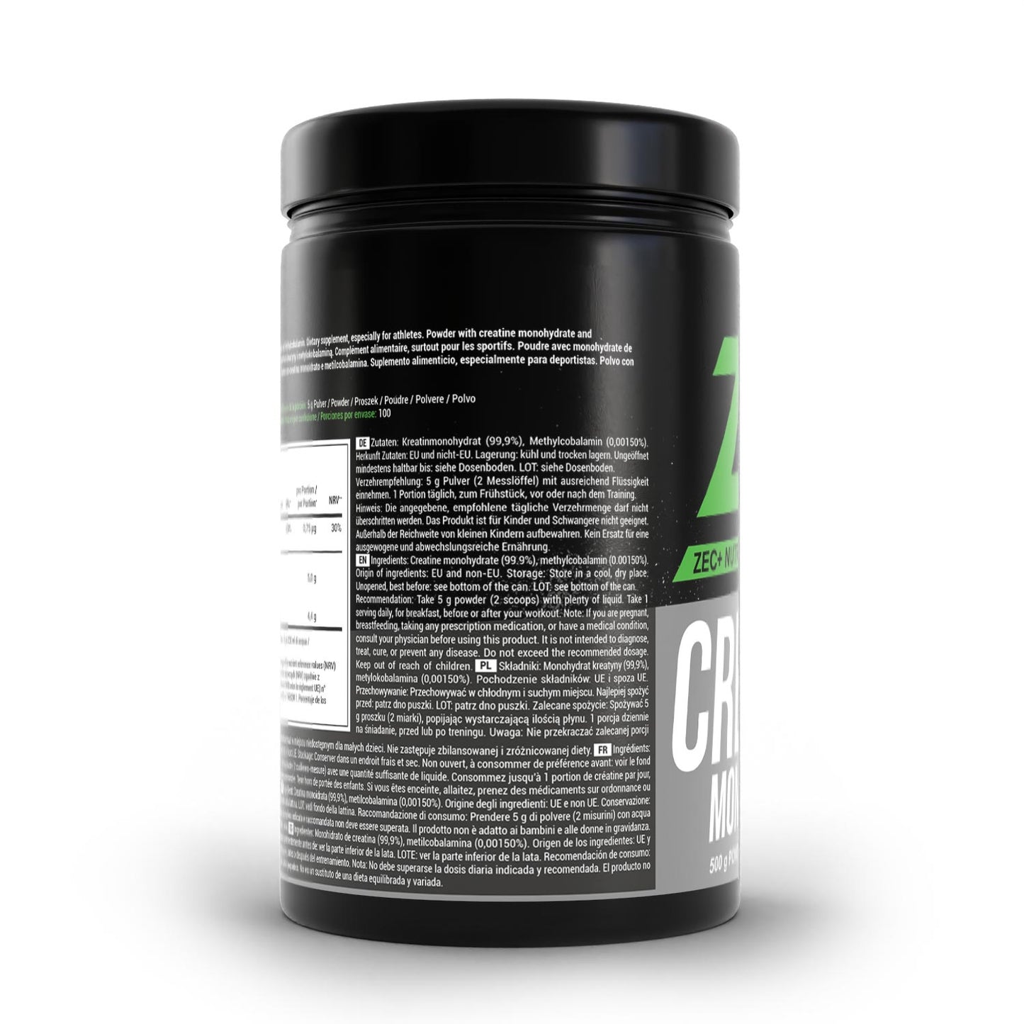 ZEC+ CREATINA MONOHIDRATO 500g