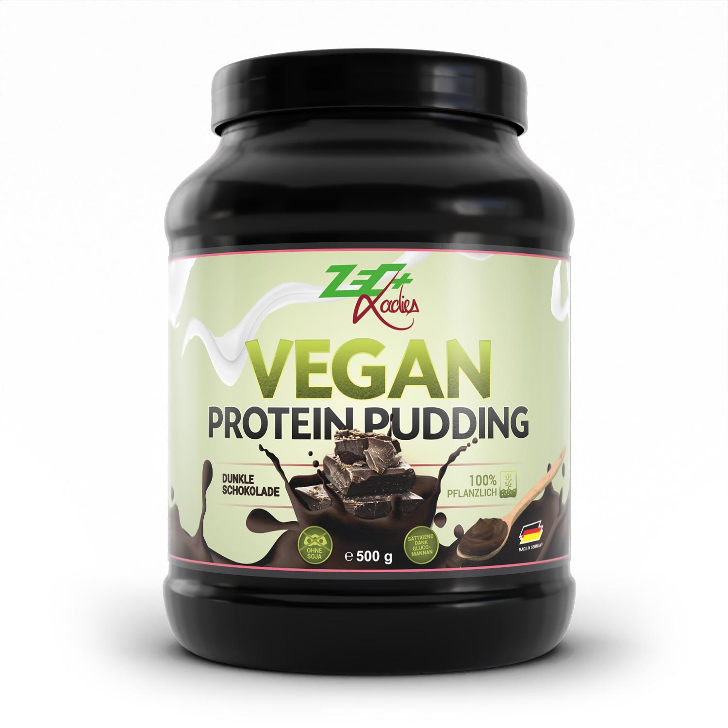 ZEC+ LADIES VEGAN PROTEIN PUDDING, 500g | BUDÍN PROTEICO VEGANO