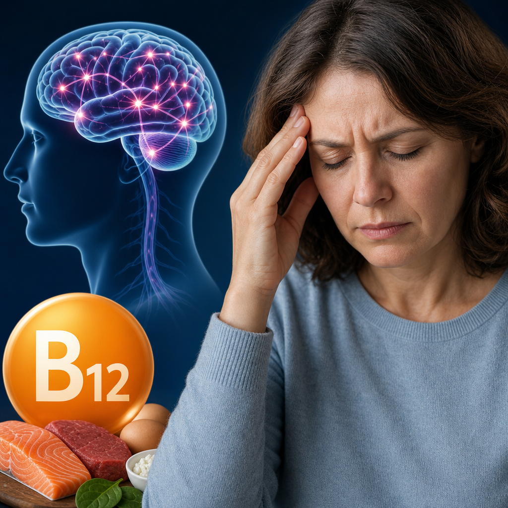 Vitamina B12 bassa: sintomi neurologici da tenere d'occhio