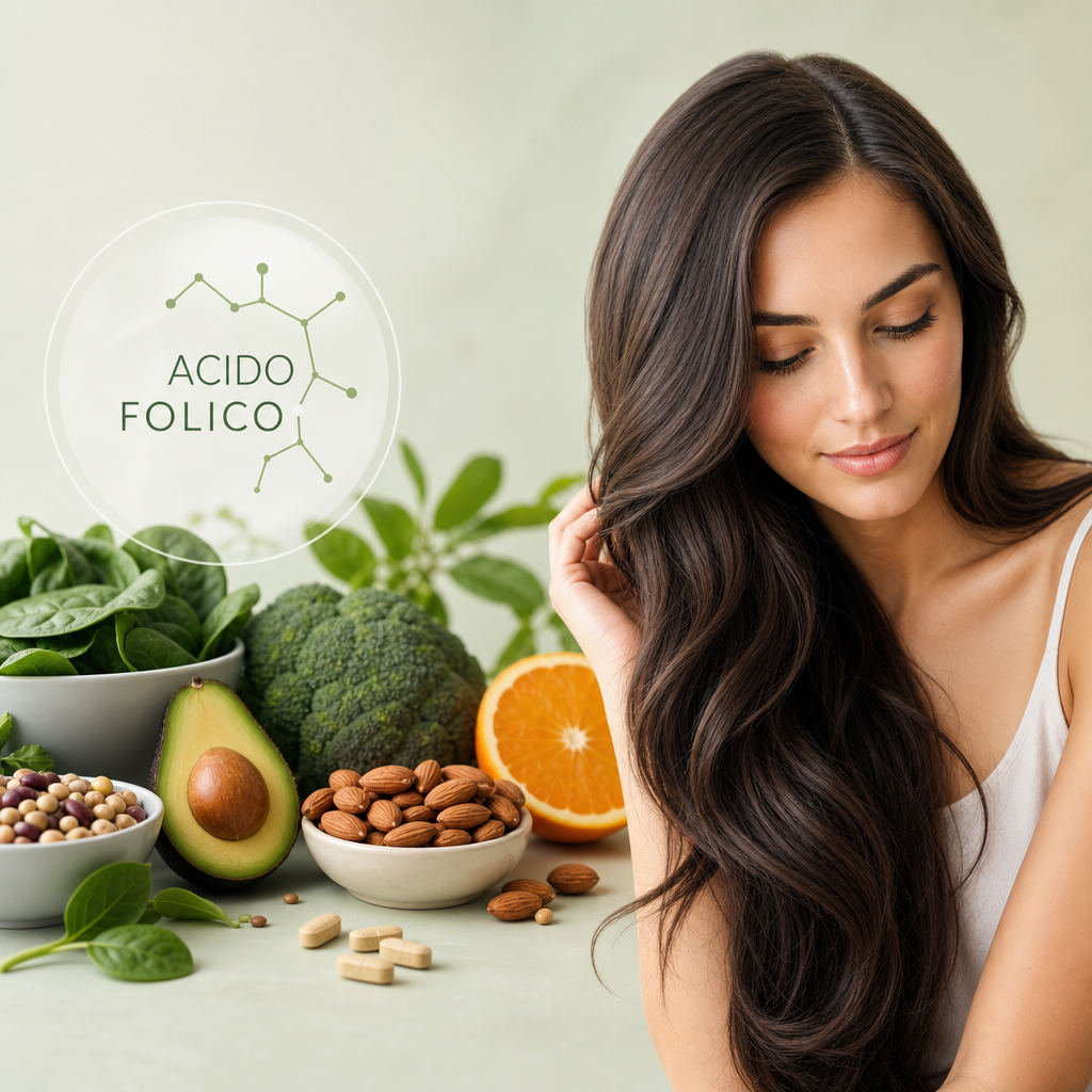 Come l'Acido Folico Influisce sui Capelli e sulla Salute
