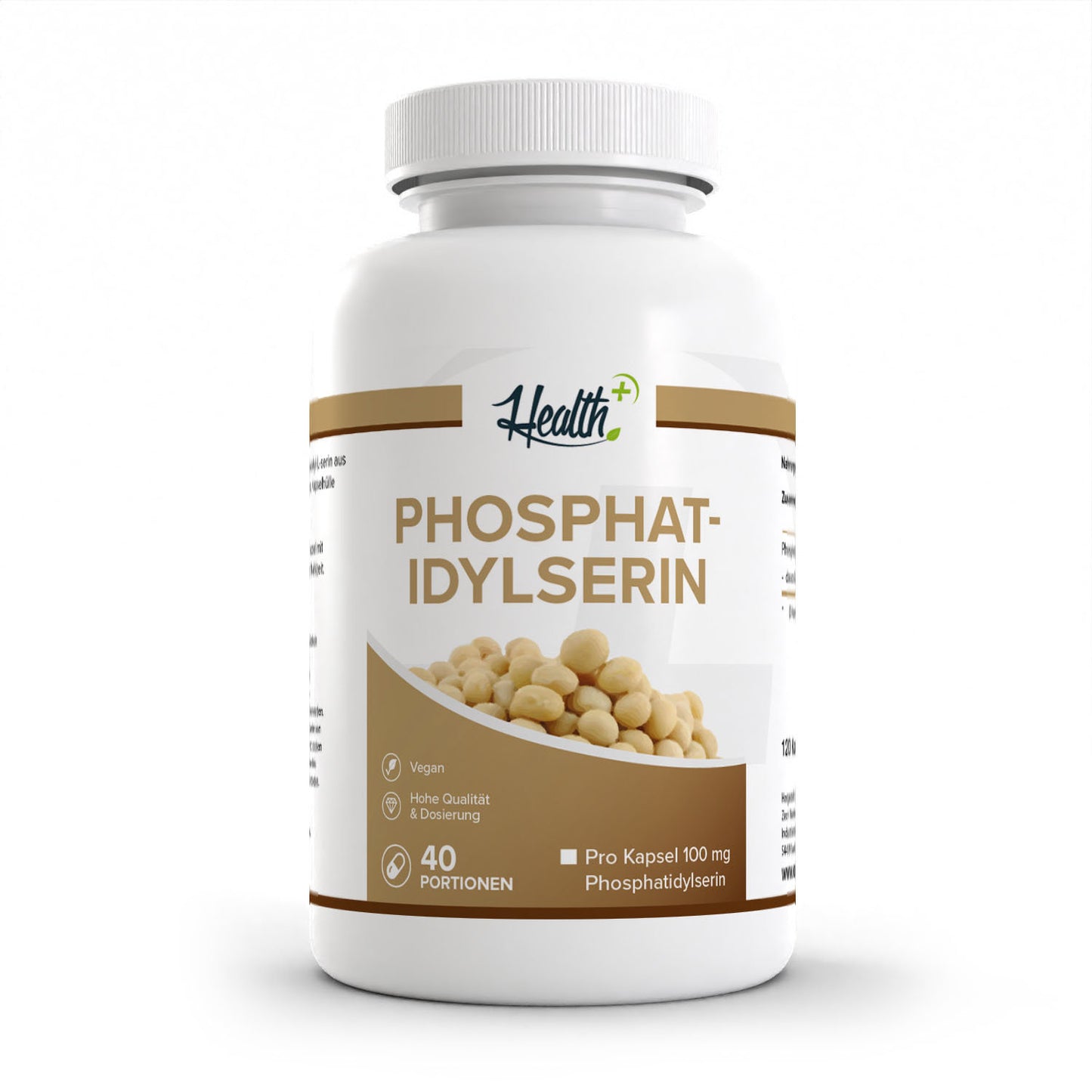 HEALTH+ FOSFATIDILSERINA, 120 Cápsulas 