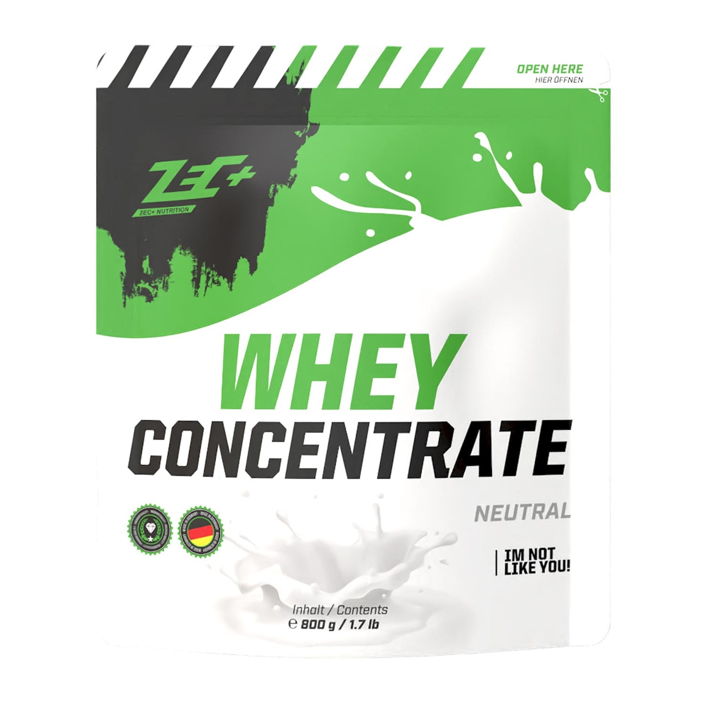 ZEC+ CONCENTRADO DE SUERO 800g 