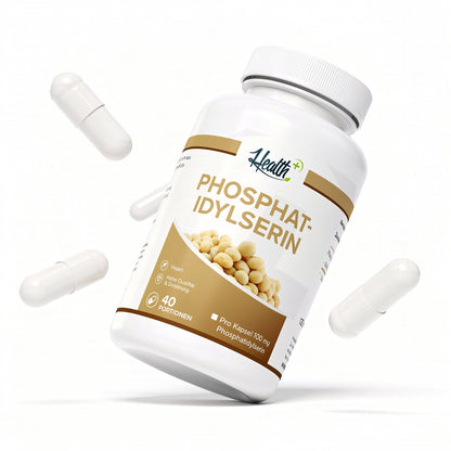HEALTH+ FOSFATIDILSERINA, 120 Cápsulas 