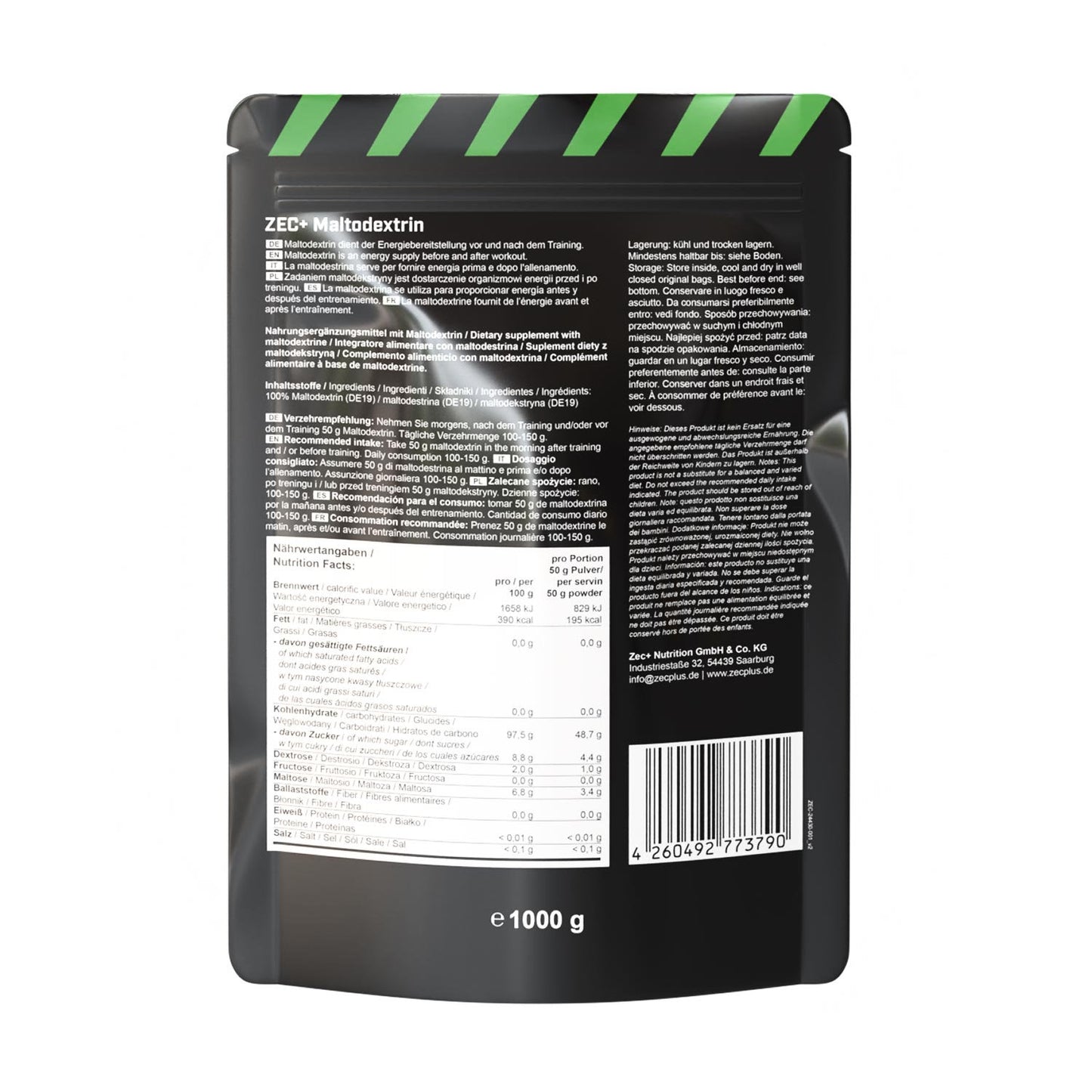 ZEC+ MALTODEXTRIN 2.500g / 5.000g