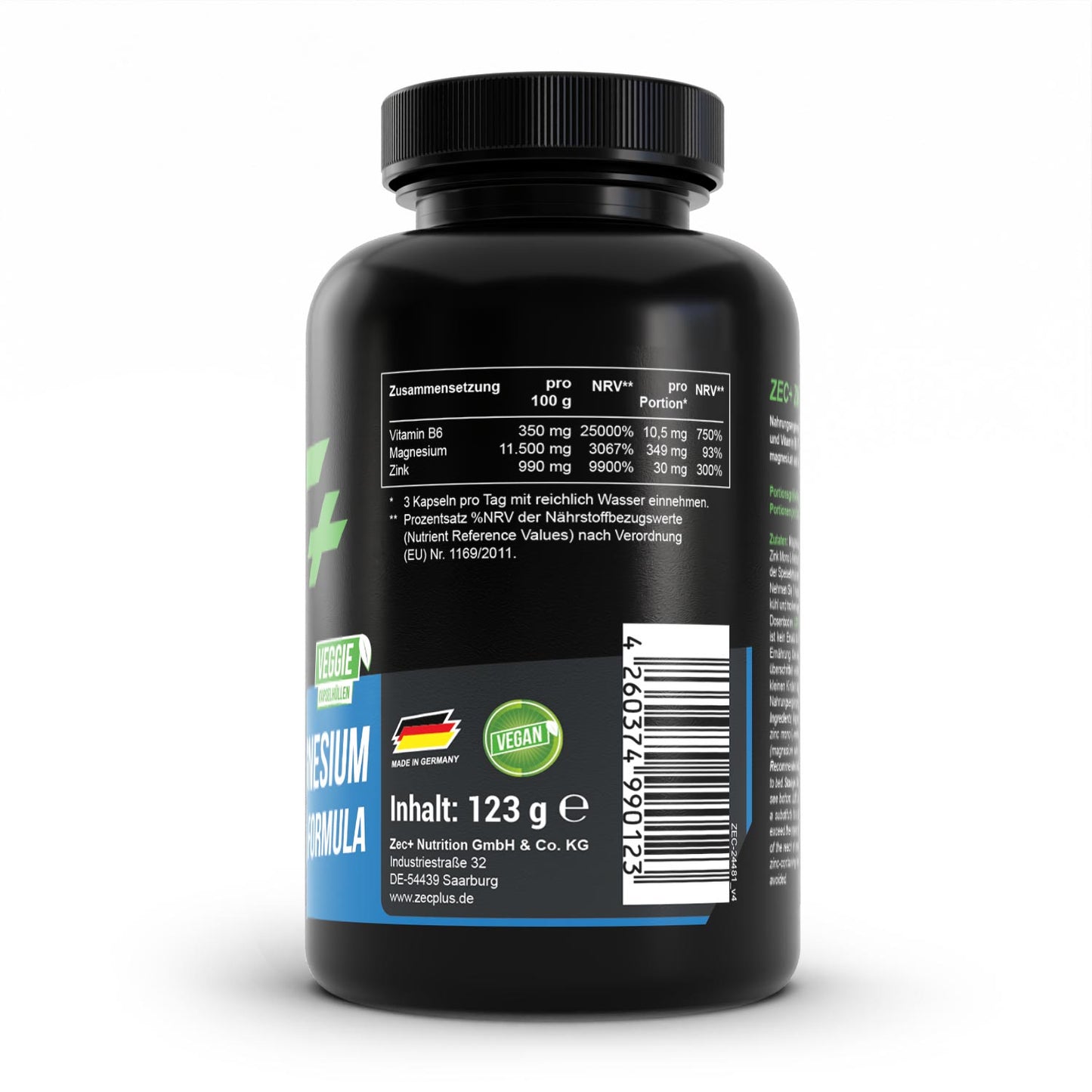 ZEC+ ZMA 90 cápsulas 