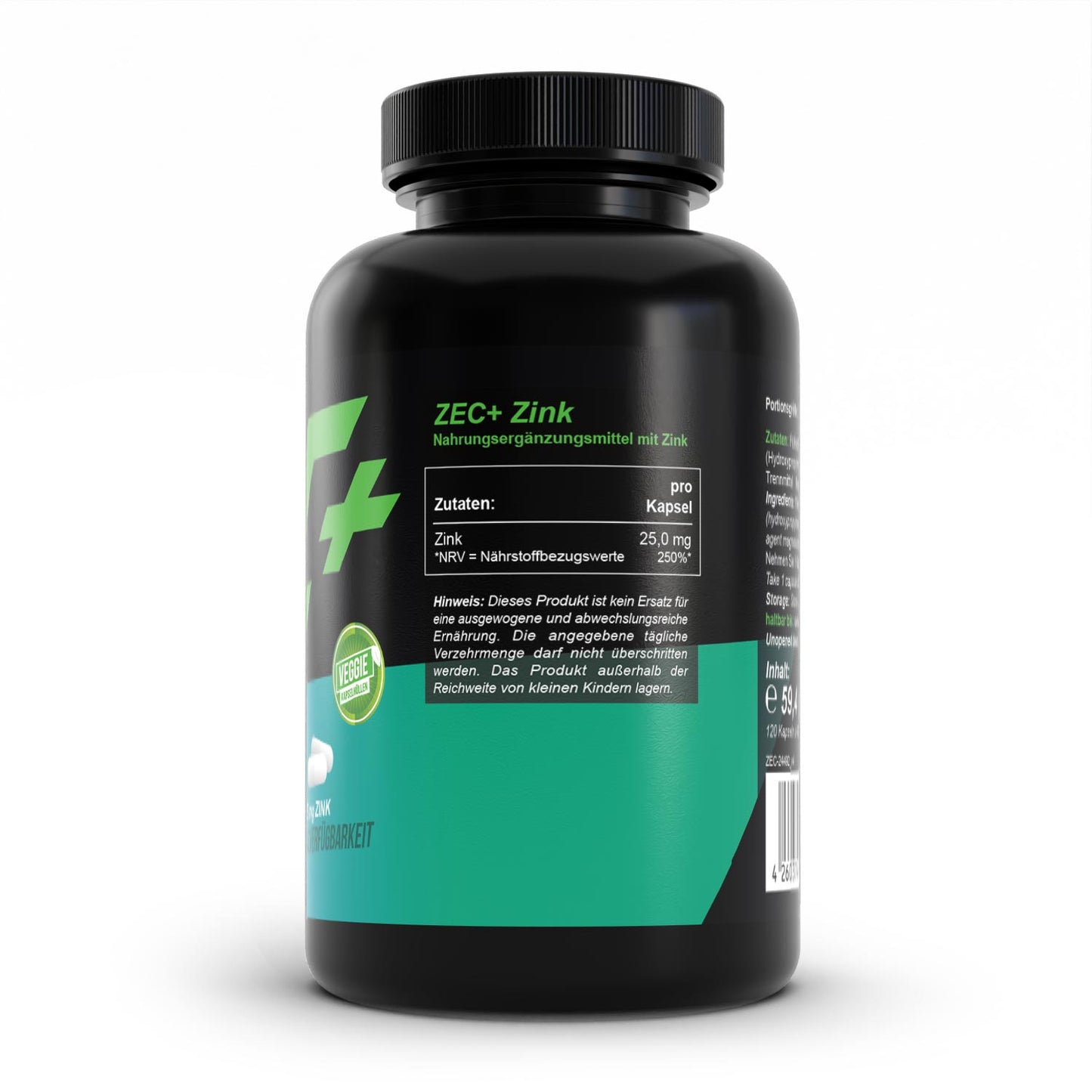 ZEC+ ZINC BISGLICINATO 120 cápsulas 