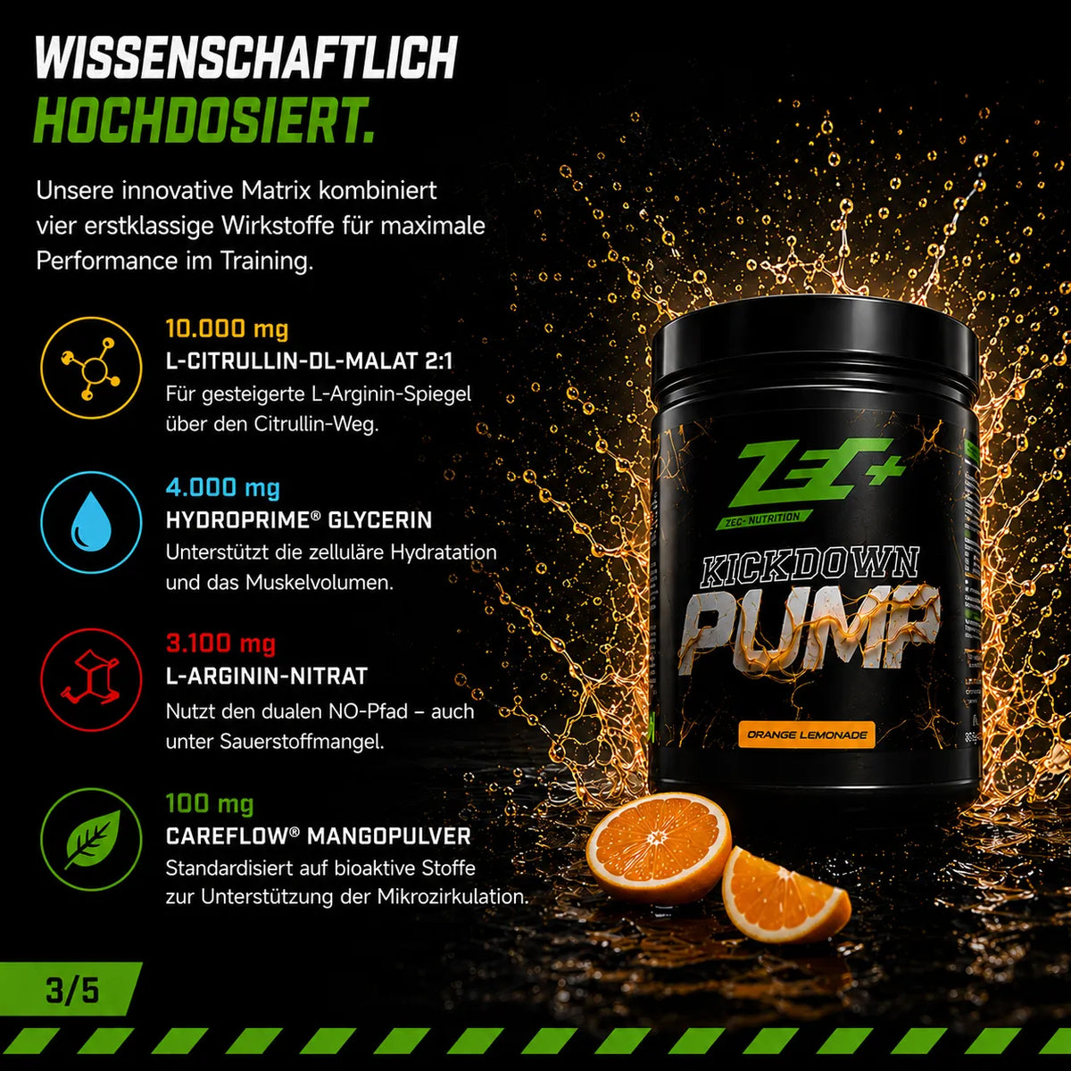 ZEC+ KICKDOWN PUMP, 375g 