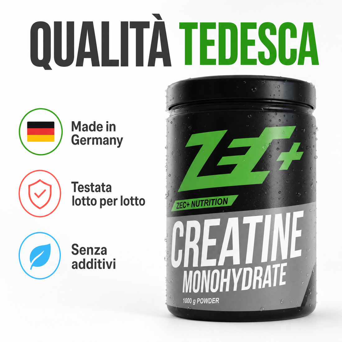 Qualità tedesca, testata lotto per lotto