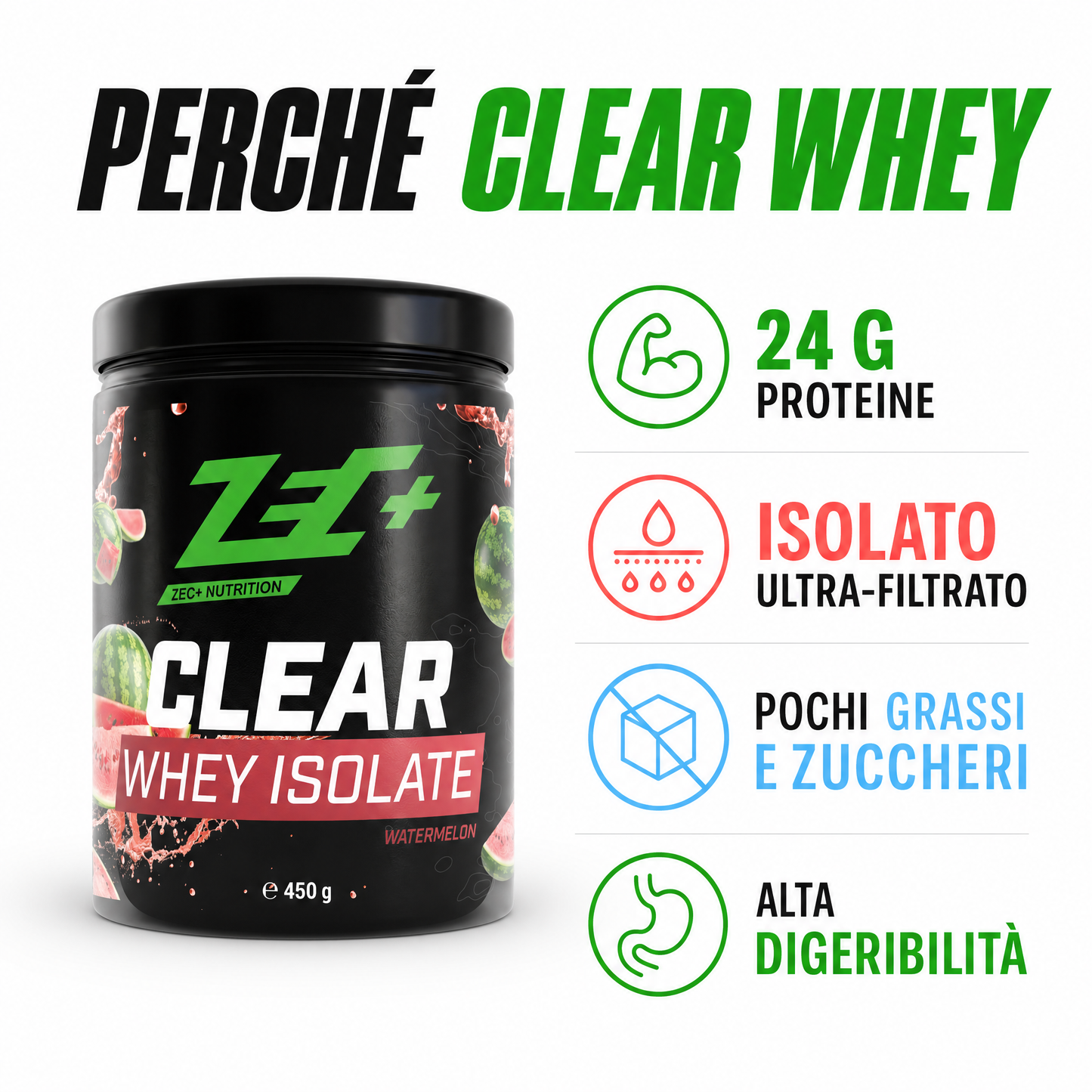 ZEC+ CLEAR WHEY ISOLATE 