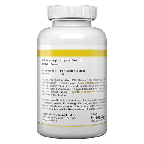 HEALTH+ ACETIL-L-CARNITINA 120 capsule