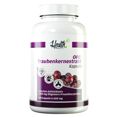 HEALTH+ OPC ESTRATTO DI SEMI D'UVA 120 capsule