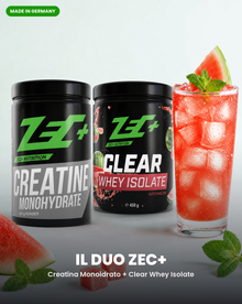 Il Duo ZEC+ - Creatina Monoidrato + Clear Whey Isolate