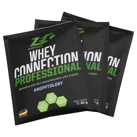 ZEC+ muestra WHEY CONNECTION PROF. 30g en varios sabores 