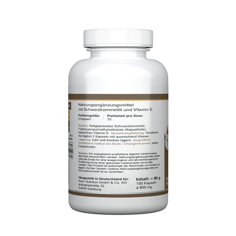 HEALTH+ OLIO DI CUMINO NERO 150 capsule