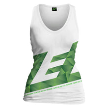 ZEC+ LADY POLYGON camiseta sin mangas para mujer blanca 