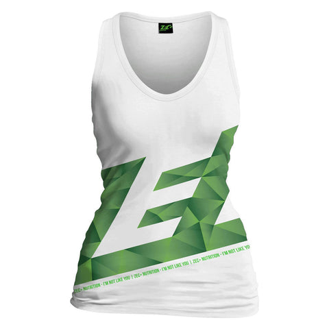 ZEC+ LADY POLYGON canotta da donna bianco