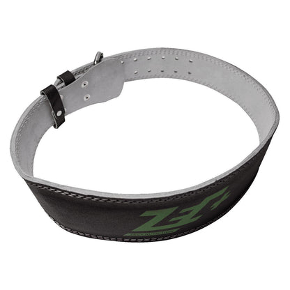 ZEC+ Cintura in pelle nera con imbottitura lombare WEIGHT LIFT BELT