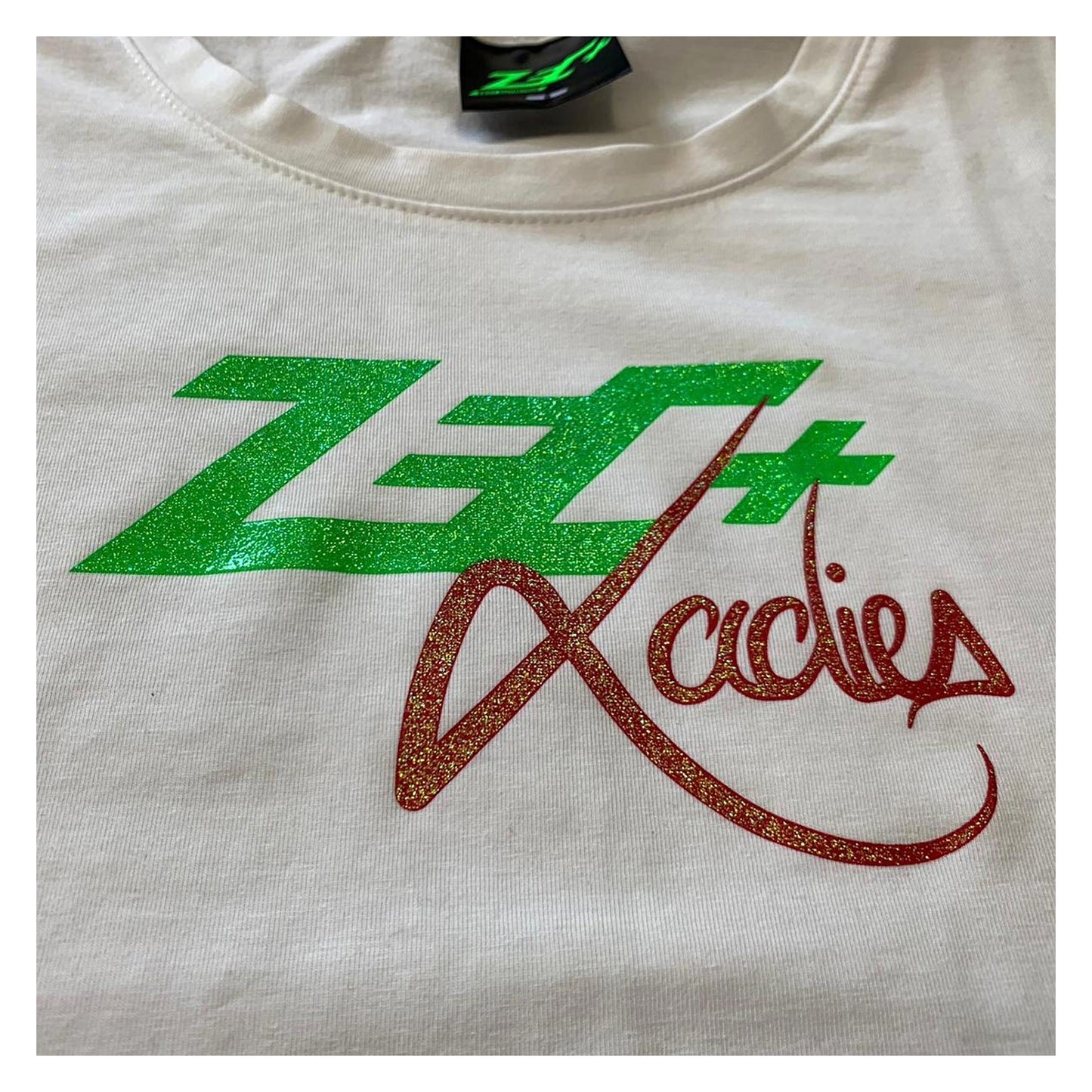 ZEC+ CAMISETA para DAMAS Glitter 
