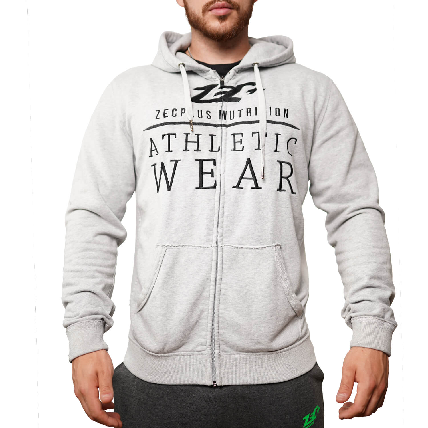 ZEC+ Sudadera con Capucha y Cremallera 