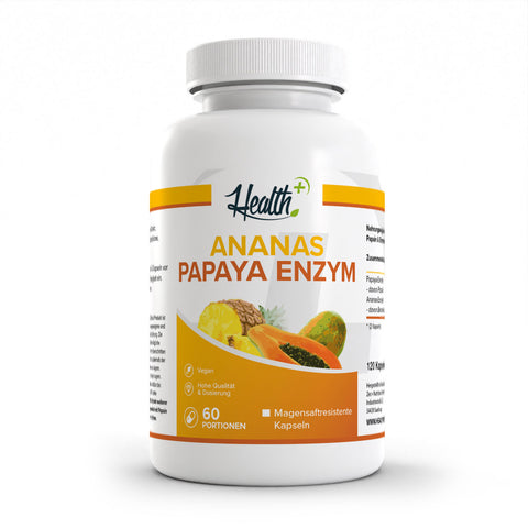 HEALTH+ ENZIMI DI ANANAS-PAPAYA 120 capsule