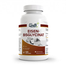 HEALTH+ BISGLICINATO DE HIERRO 120 cápsulas 