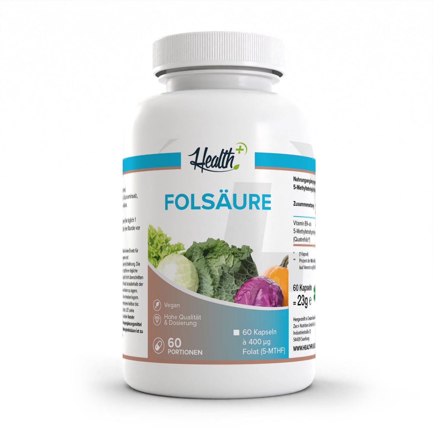 HEALTH+ ACIDO FOLICO 60 capsule