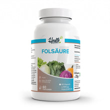 HEALTH+ ÁCIDO FÓLICO 60 cápsulas 