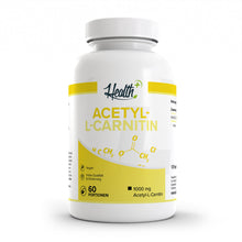 HEALTH+ ACETIL-L-CARNITINA 120 cápsulas 