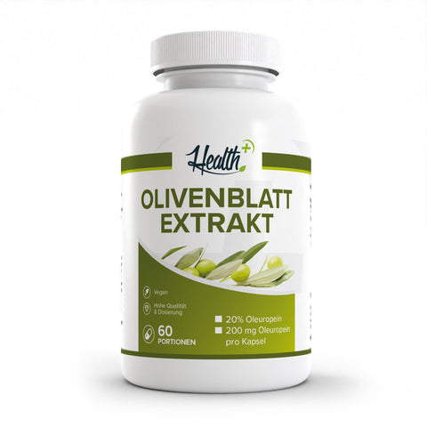 HEALTH+ ESTRATTO DI FOGLIE D'OLIVO Capsule, 120 Capsule