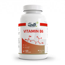 HEALTH+ VITAMINA B6 120 cápsulas 