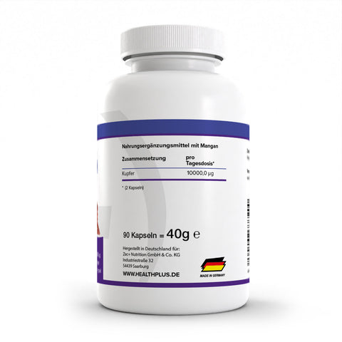 HEALTH+ MANGANESE 90 capsule