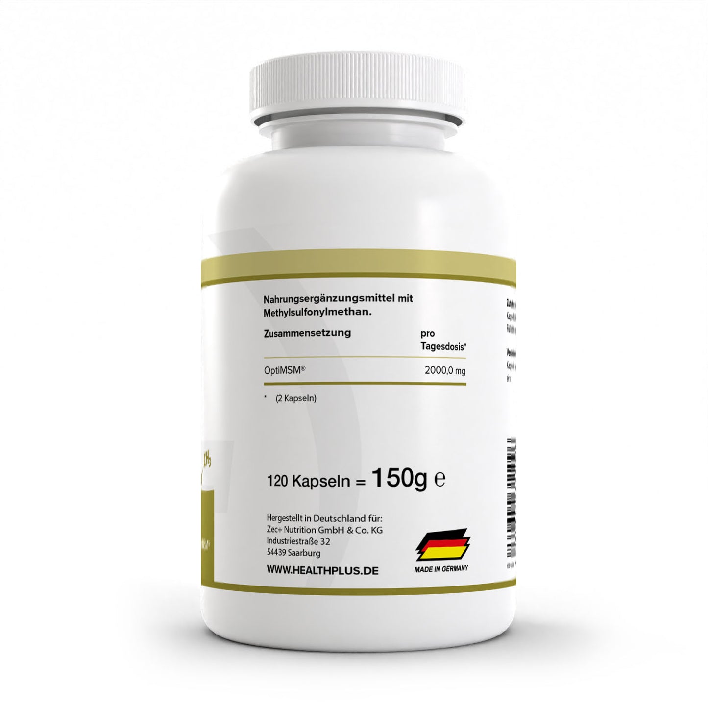 HEALTH+ OptiMSM® 120 capsule