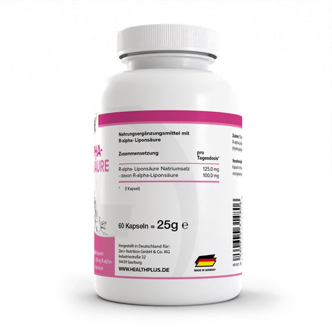 HEALTH+ R-ALA 60 capsule