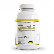 HEALTH+ VITAMINA B5 120 cápsulas 