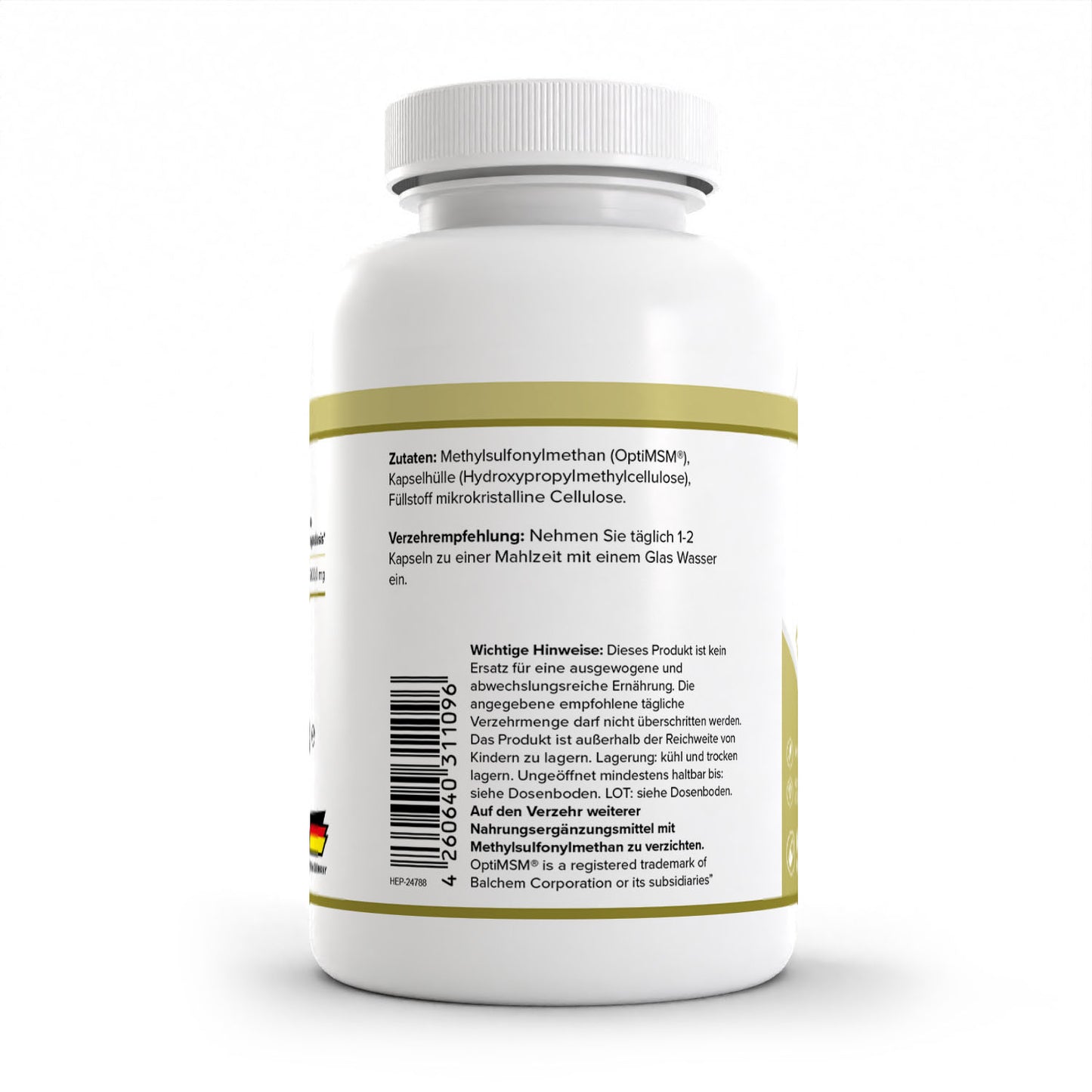 HEALTH+ OptiMSM® 120 capsule